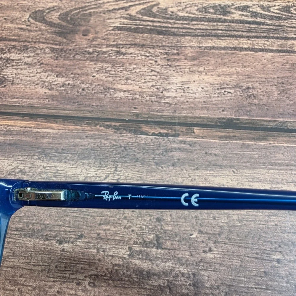 Ray-Ban‎ RB 1536 3731 Blue Gradient Rectangular Eyeglasses Frames 48-16-130